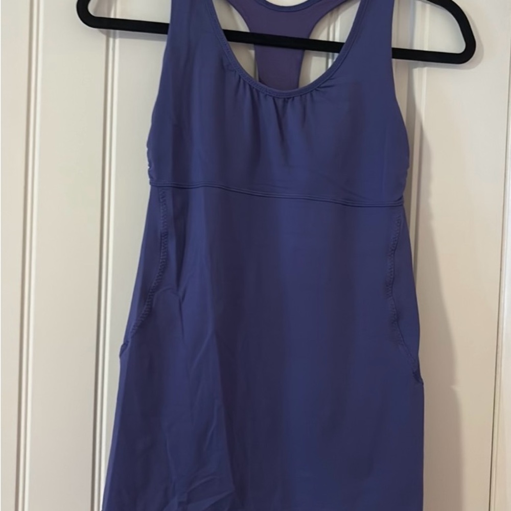 Lululemon Athletica Blue Racerback Tank